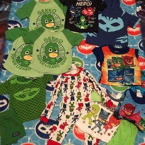 PJMASK clothing Bundle 2t